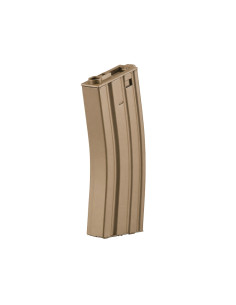 Battleaxe Chargeur métal Mid-cap 60 billes type STANAG pour M4 AEG - Tan