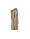 Battleaxe Chargeur métal Mid-cap 60 billes type STANAG pour M4 AEG - Tan