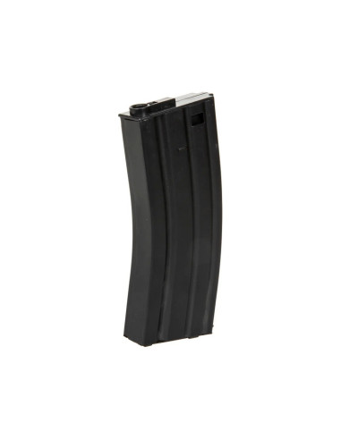 Battleaxe Mid-cap 140bbs STANAG type polymer magazine for M4 AEG - Black