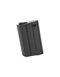 Battleaxe Hi-cap 150bbs STANAG type short metal magazine for M4 AEG- Black