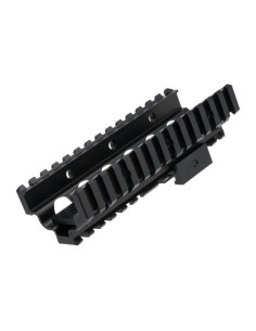 A&K CNC Lower handguard for M249/MK46 AEG - Black