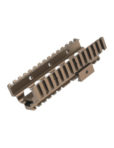 A&K CNC Lower handguard for M249/MK46 AEG - Tan