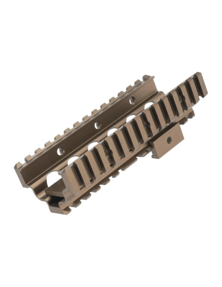 A&K CNC Lower handguard for M249/MK46 AEG - Tan
