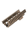 A&K CNC Lower handguard for M249/MK46 AEG - Tan