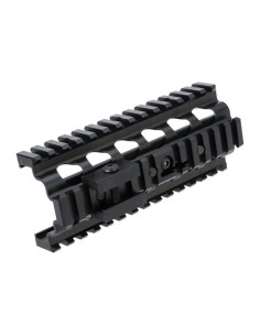 A&K Lower Handguard CNC pour M249/MK46 AEG - Noir 2