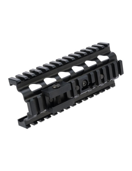A&K Lower Handguard CNC pour M249/MK46 AEG - Noir