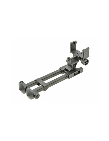 Battleaxe SVD adjustable metal bipod - Black