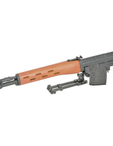 Battleaxe SVD adjustable metal bipod - Black