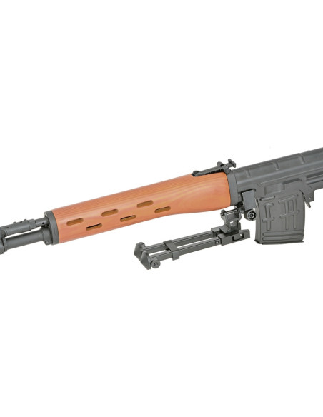 Battleaxe SVD adjustable metal bipod - Black