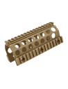 A&K Upper handguard CNC pour M249/MK46 AEG - Tan