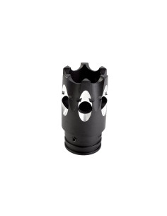 A&K Cutout metal flash hider - Black 2