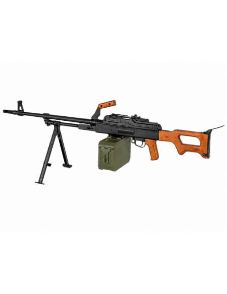A&K AEG PKM with real-wood stock