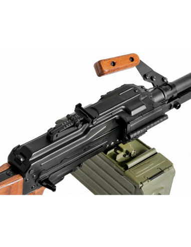 A&K PKM AEG avec crosse en bois