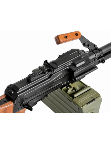 A&K PKM AEG avec crosse en bois