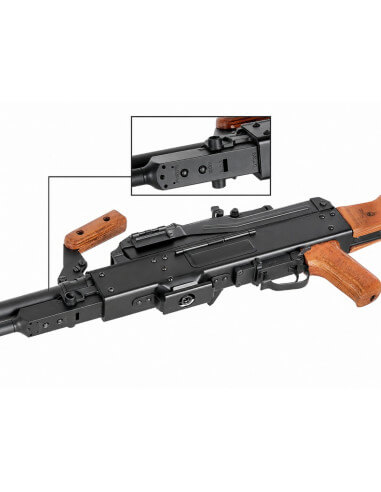 A&K AEG PKM with real-wood stock