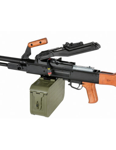 A&K AEG PKM with real-wood stock