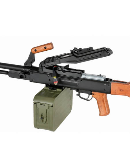 A&K PKM AEG avec crosse en bois