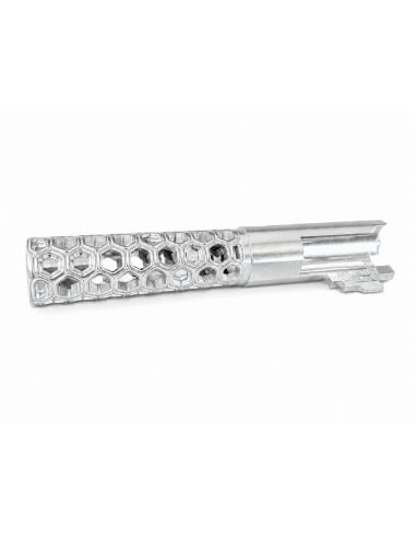 Dr.Black TM Hi-Capa 4.3 Outer barrel Favos - Silver