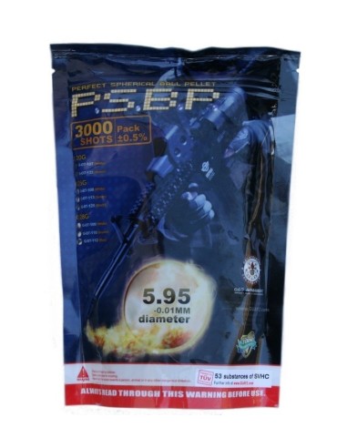 G&G Armament PSBP 3000 rounds BBs (0.20 Gr) - 