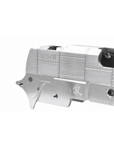 Dr.Black TM Hi-Capa 5.1 GBB Slide Type Zero - Raw Aluminum
