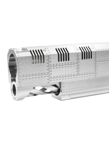Dr.Black Culasse pour TM Hi-Capa 5.1 GBB Type Zero - Aluminium brut