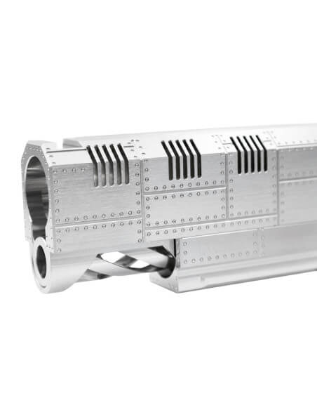 Dr.Black Culasse pour TM Hi-Capa 5.1 GBB Type Zero - Aluminium brut