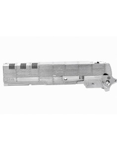 Dr.Black Culasse pour TM Hi-Capa 5.1 GBB Type Zero - Aluminium brut