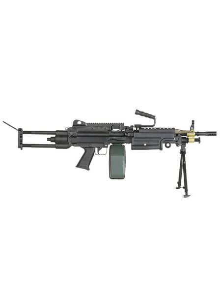 A&K Minimi M249 AEG métal - Crosse Para