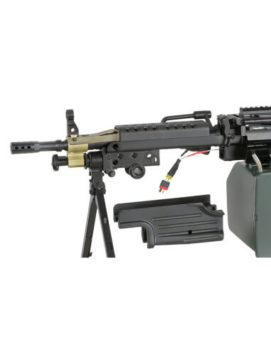A&K Minimi M249 AEG metal version - Stock Para
