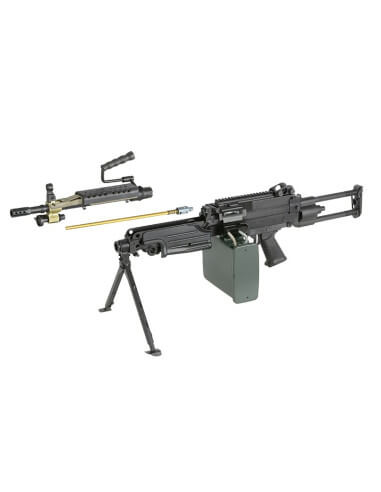 A&K Minimi M249 AEG metal version - Stock Para