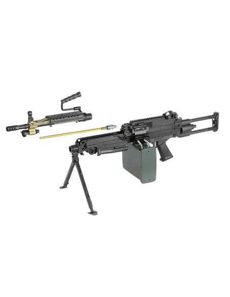 A&K Minimi M249 AEG metal version - Stock Para