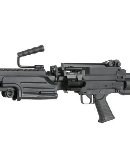 A&K Minimi M249 AEG métal - Crosse Para