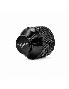 Balystik CNC aluminum cap for HPA tank with O-rings - Black Ops 2