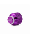 Balystik Bouchon en aluminium CNC pour bouteille HPA avec joints - Amethyst Purple