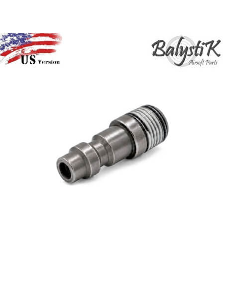 BalystiK 1/8 NPT male thread to US male fitting