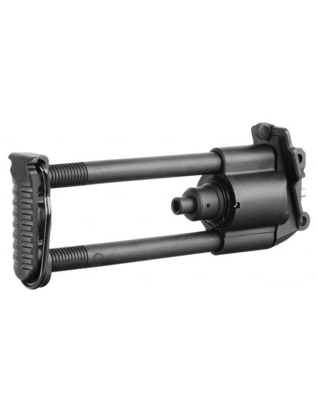 A&K Crosse polymère Para réglable pour M249 - Noir