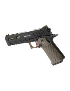 KJ Works KP-19S Full Metal GBB - Noir / Tan 2