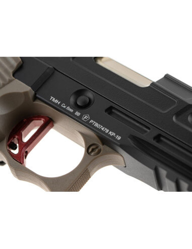 KJ Works KP-19S Full Metal GBB - Noir / Tan