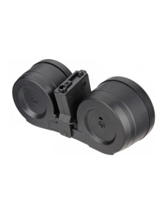 Lancer Tactical M4 electric C-Mag drum - 2500bbs