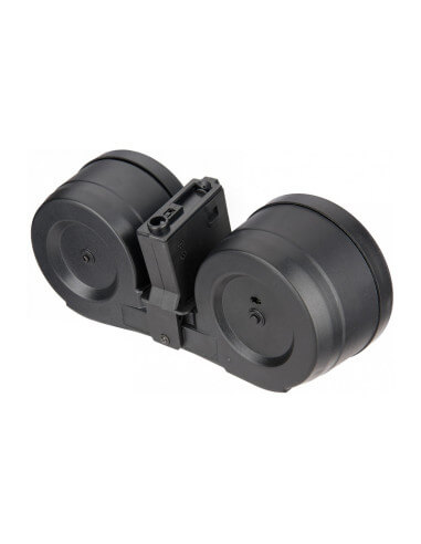 Lancer Tactical M4 electric C-Mag drum - 2500bbs