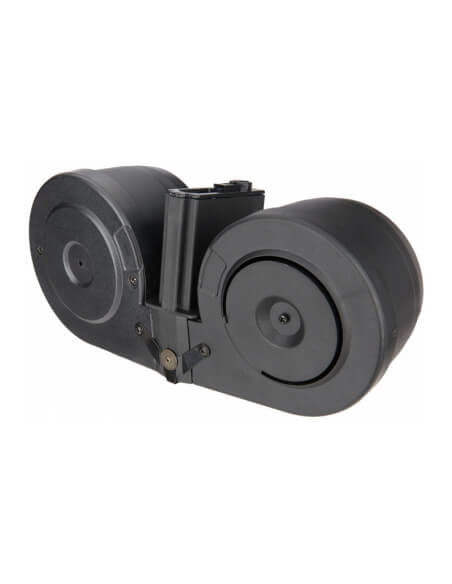 Lancer Tactical Double drum électrique C-Mag M4 - 2500 billes
