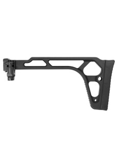 Battleaxe Folding polymer stock with picatinny adapter - Black