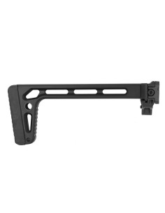 Battleaxe Folding polymer stock with picatinny adapter - Black 2