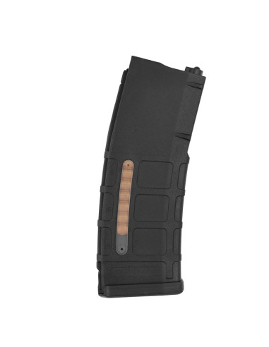 Battleaxe Mid-cap 120bbs PMAG type magazine for M4 AEG Tokyo Marui next gen - Black