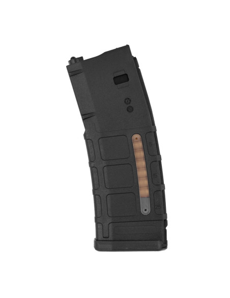Battleaxe Mid-cap 120bbs PMAG type magazine for M4 AEG Tokyo Marui next gen - Black