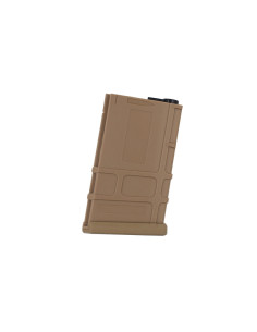 Battleaxe Mid-cap 90bbs short PMAG type magazine for M4 AEG - Tan 2