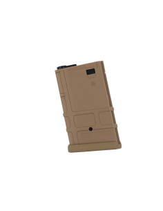 Battleaxe Chargeur court Mid-Cap 90 billes type PMAG pour M4 AEG – Tan