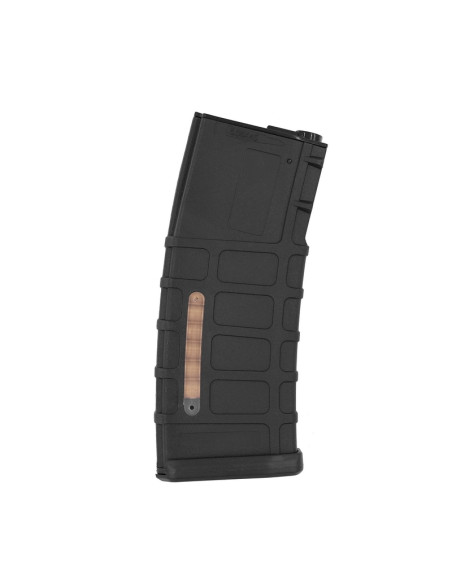Battleaxe Mid-cap 130bbs PMAG type magazine for M4 AEG - Black