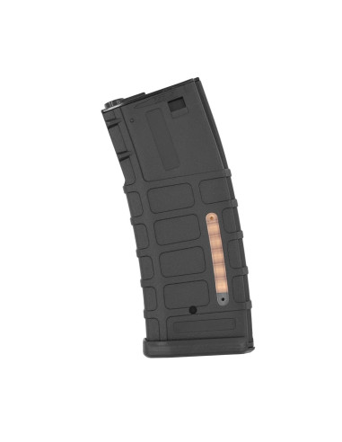 Battleaxe Mid-cap 130bbs PMAG type magazine for M4 AEG - Black