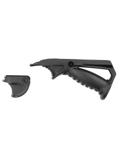 Battleaxe Angled foregrip for 20mm rail with handstop - Black